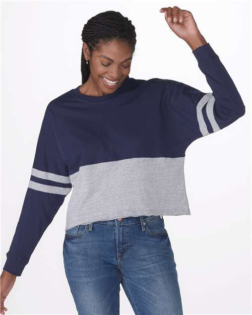 Boxercraft Women's Crop Retro Jesery - Boxercraft BW3515