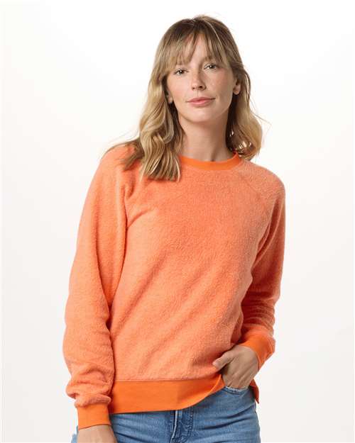 Boxercraft Women's Fleece Out Crewneck Pullover - Boxercraft K01