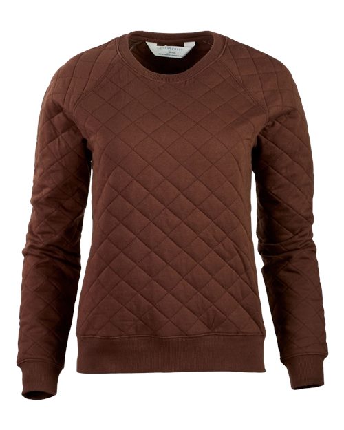 Boxercraft Women's Quilted Crewneck Pullover - Boxercraft R08