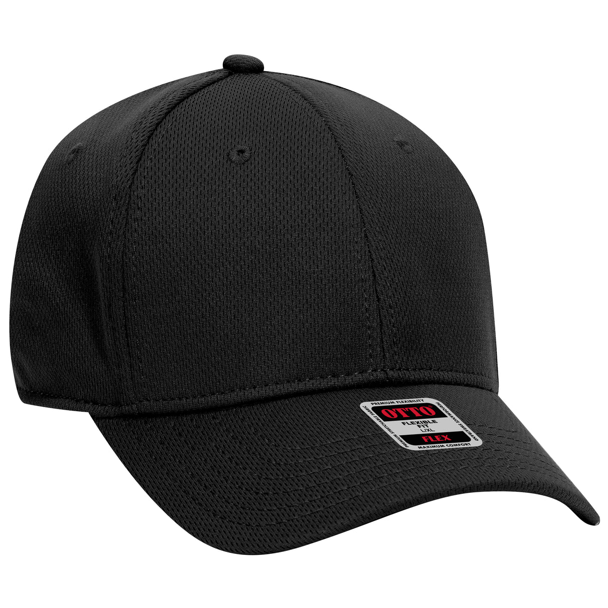 OTTO CAP® OTTO FLEX® Fitted 6 Panel Low Profile Baseball Cap OTTO 11-1162