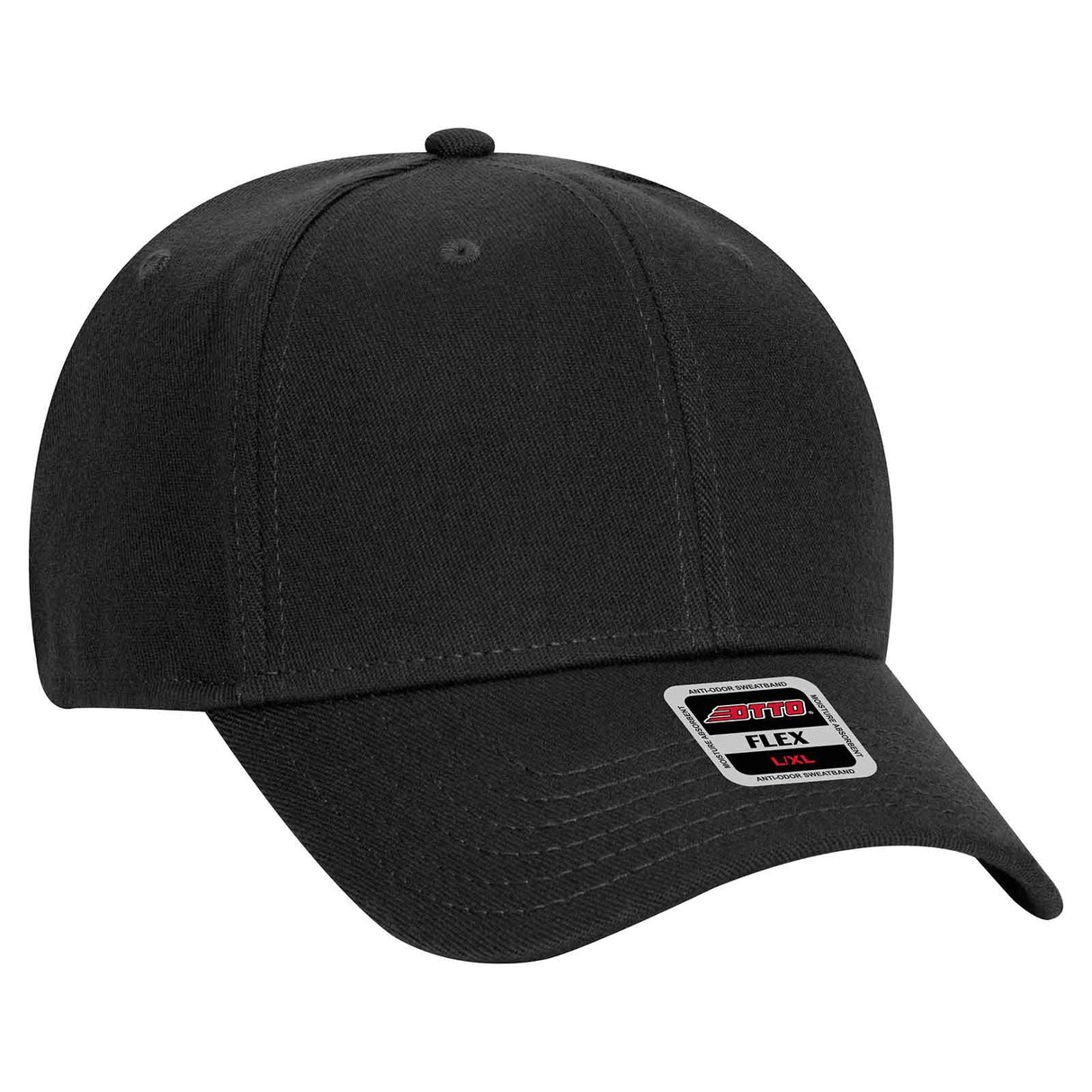OTTO CAP® OTTO FLEX® Fitted 6 Panel Low Profile Baseball Cap OTTO 11-1164