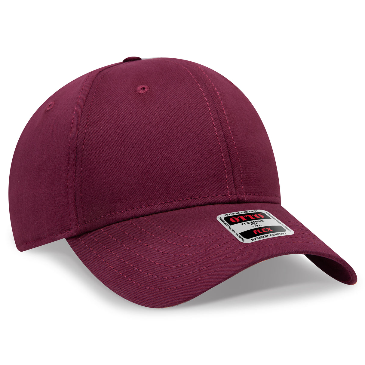 OTTO CAP® OTTO FLEX® Fitted 6 Panel Low Profile Baseball Cap OTTO 11-1167