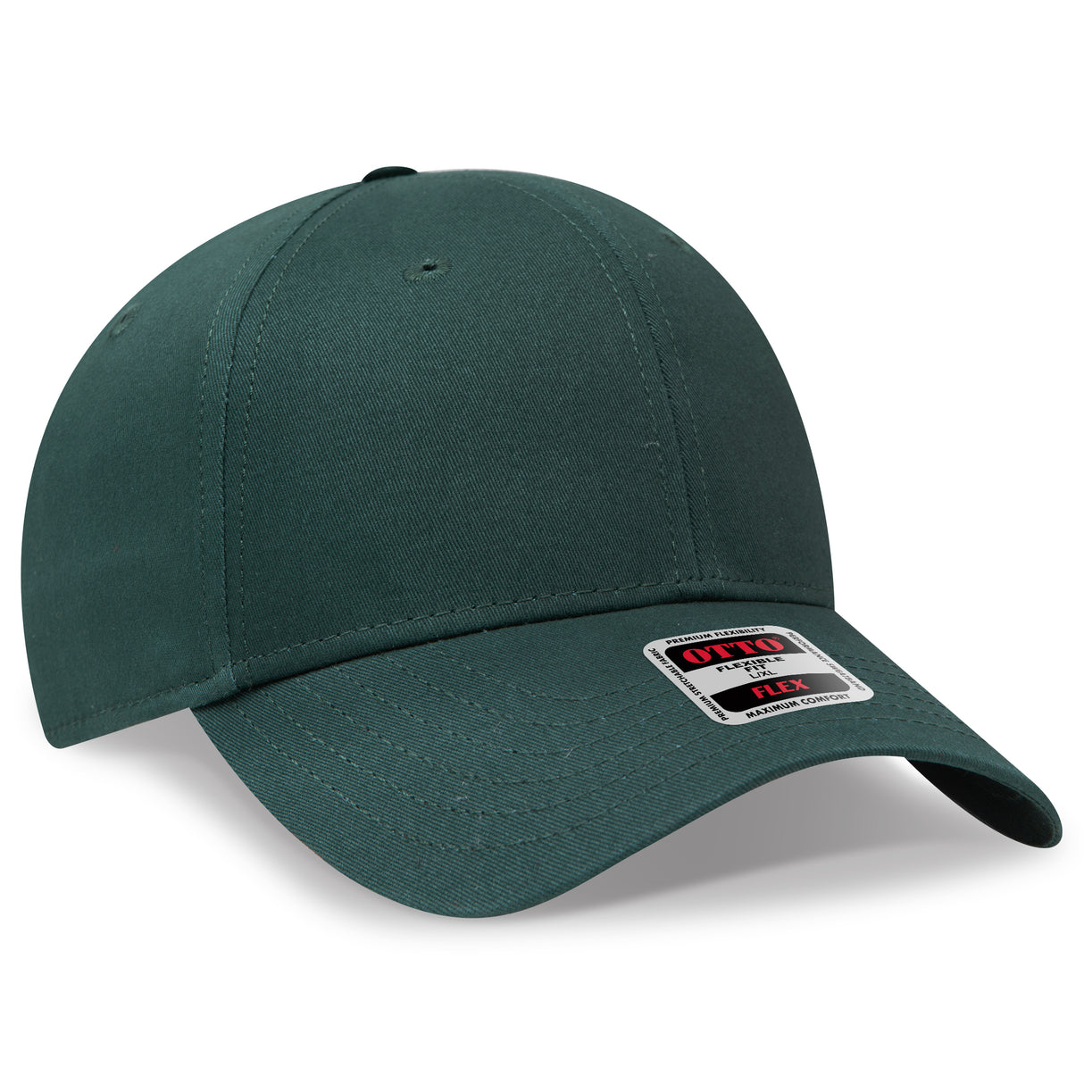 OTTO CAP® OTTO FLEX® Fitted 6 Panel Low Profile Baseball Cap OTTO 11-1167