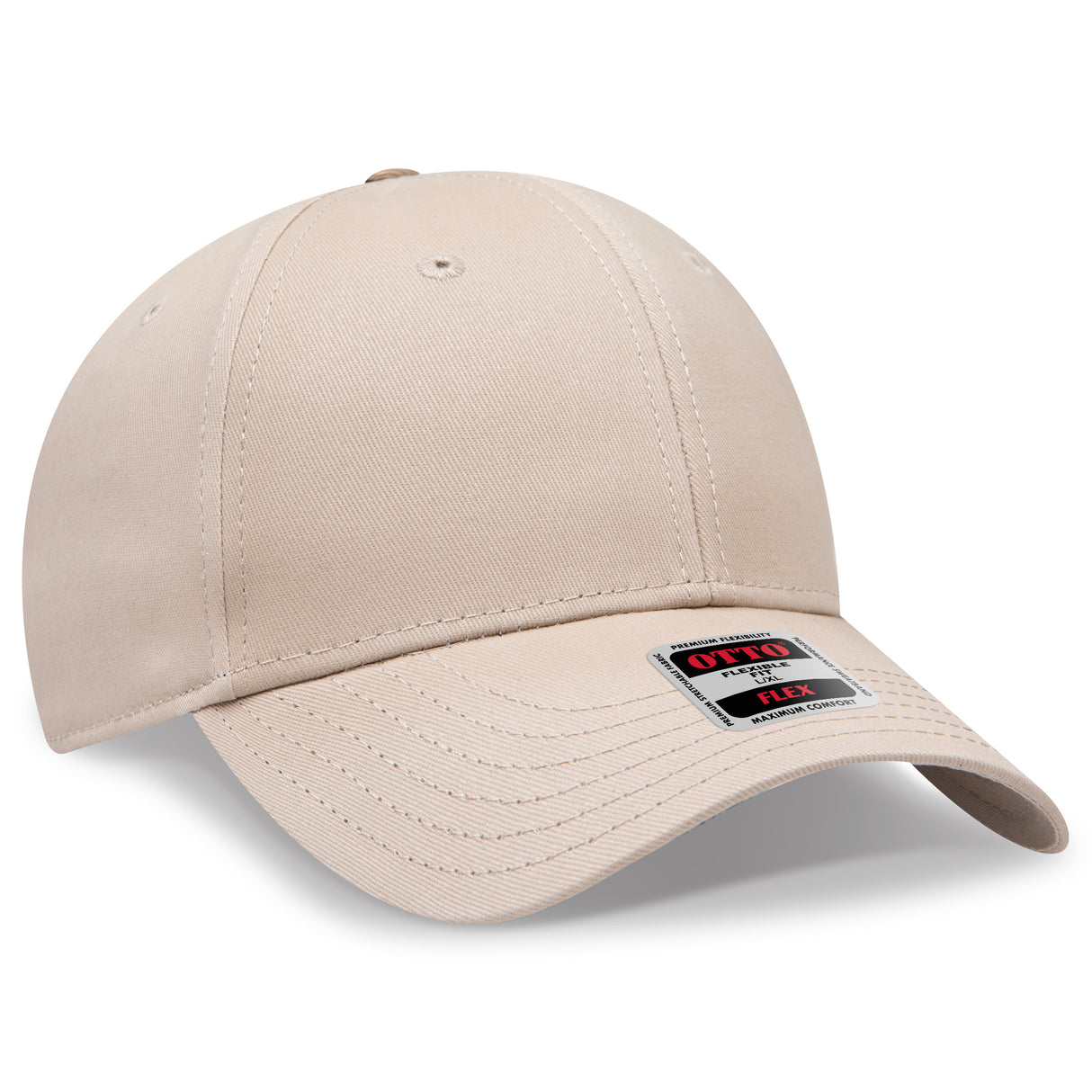 OTTO CAP® OTTO FLEX® Fitted 6 Panel Low Profile Baseball Cap OTTO 11-1167