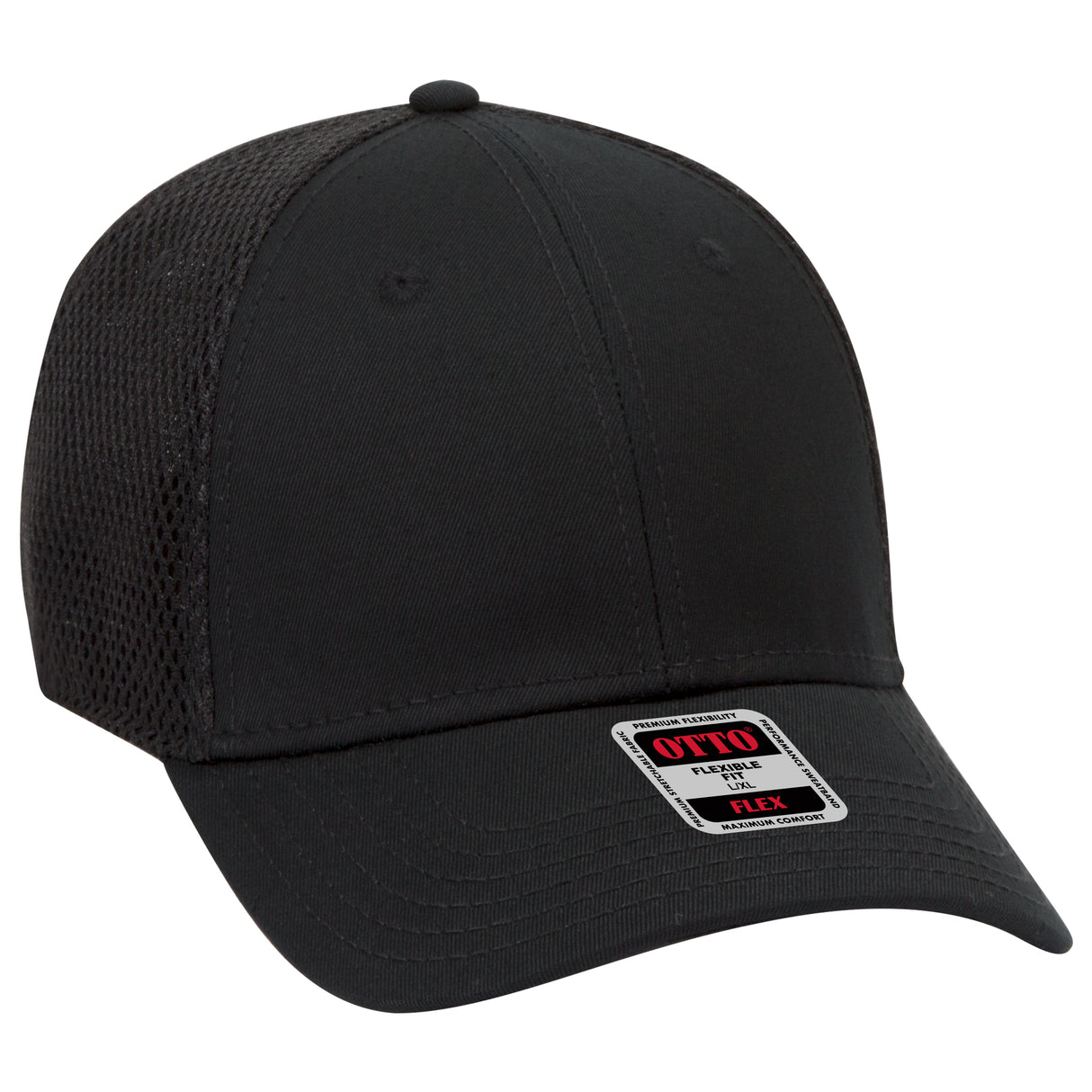 OTTO CAP® OTTO FLEX® Fitted 6 Panel Low Profile Baseball Cap OTTO 11-1169