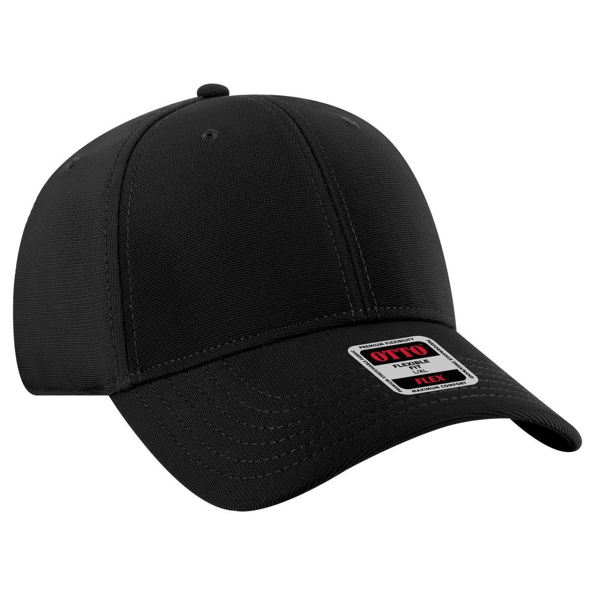 OTTO CAP® OTTO FLEX® Fitted 6 Panel Low Profile Baseball Cap OTTO 11-1172