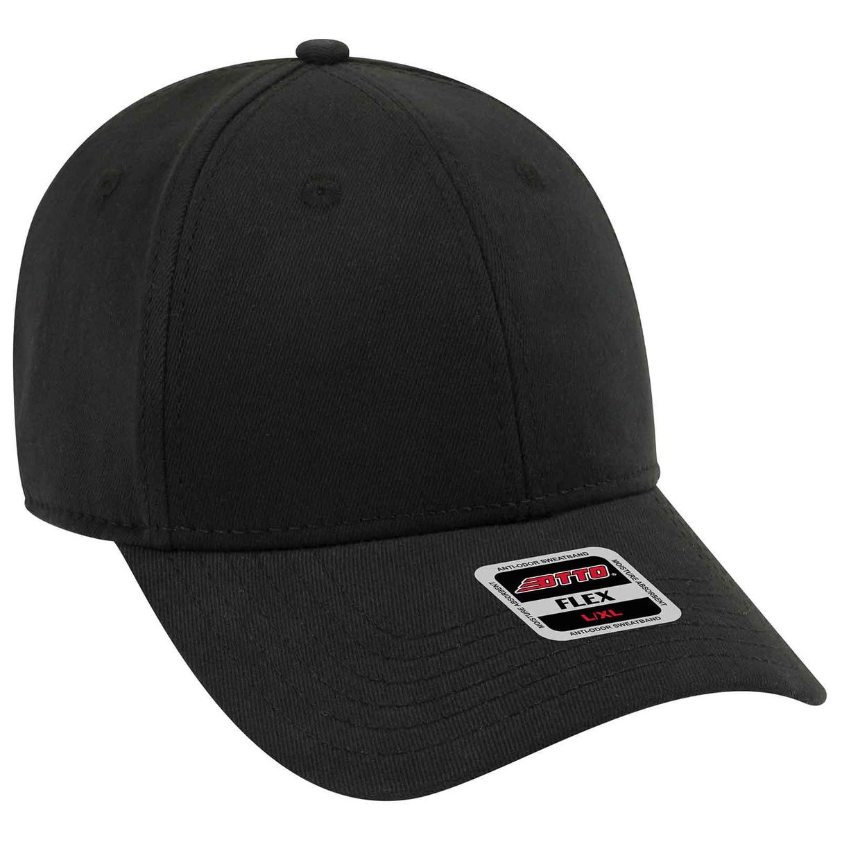 OTTO CAP® OTTO FLEX® Fitted 6 Panel Low Profile Baseball Cap OTTO 11-1204