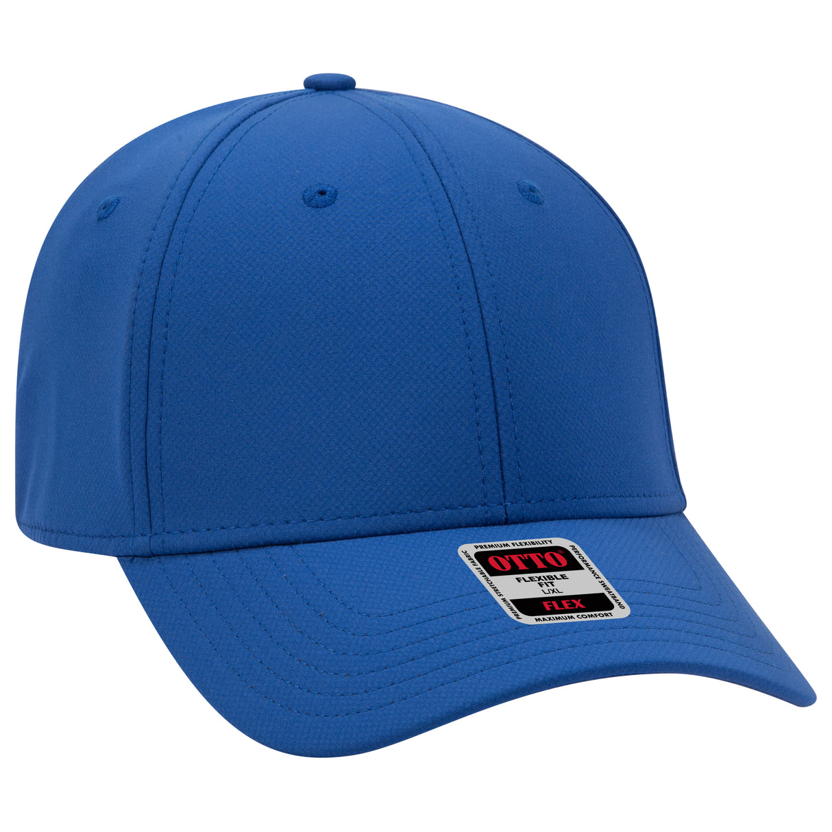 OTTO CAP® OTTO FLEX® Fitted UPF 50+ 6 Panel Low Profile Baseball Cap OTTO 11-1257