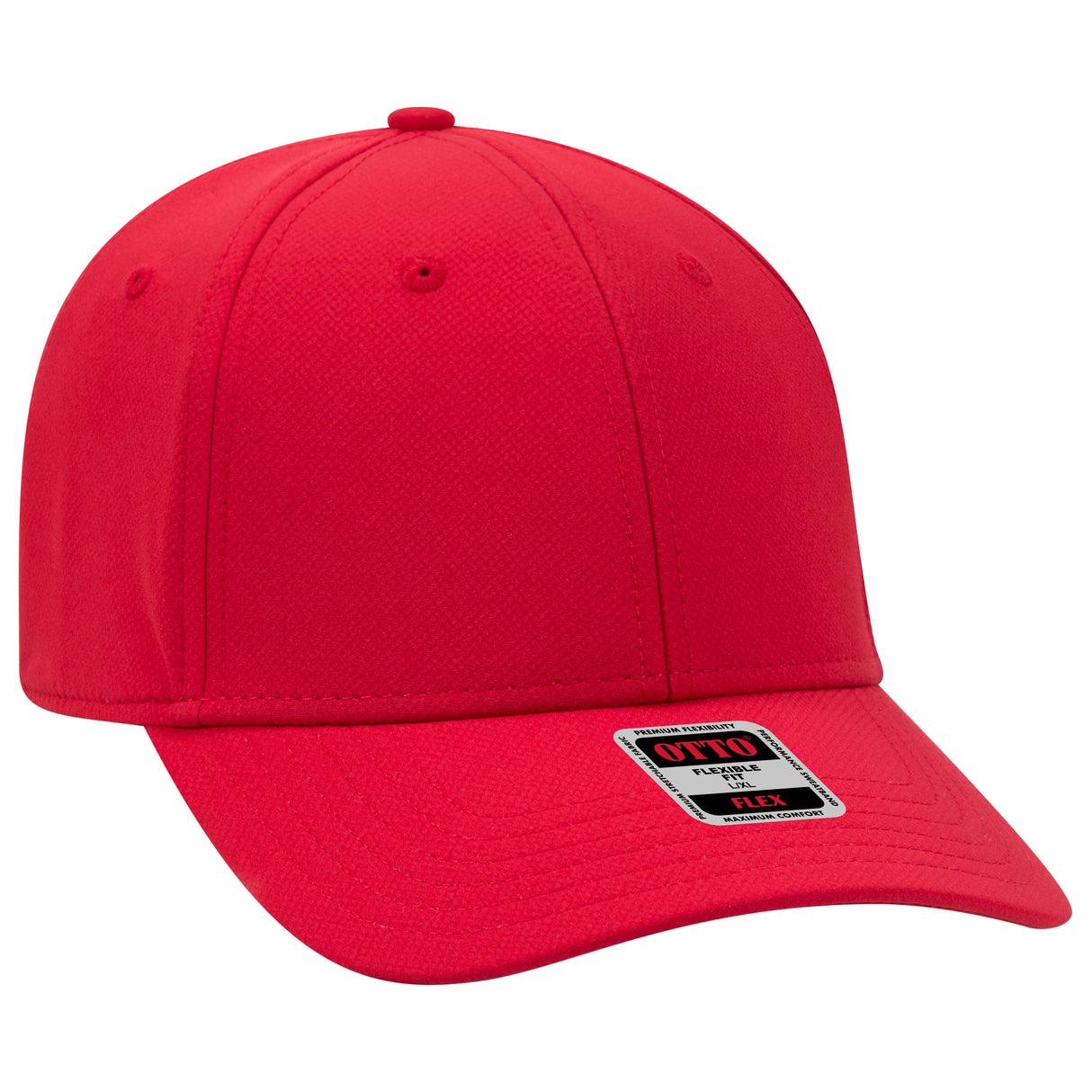 OTTO CAP® OTTO FLEX® Fitted UPF 50+ 6 Panel Low Profile Baseball Cap OTTO 11-1257