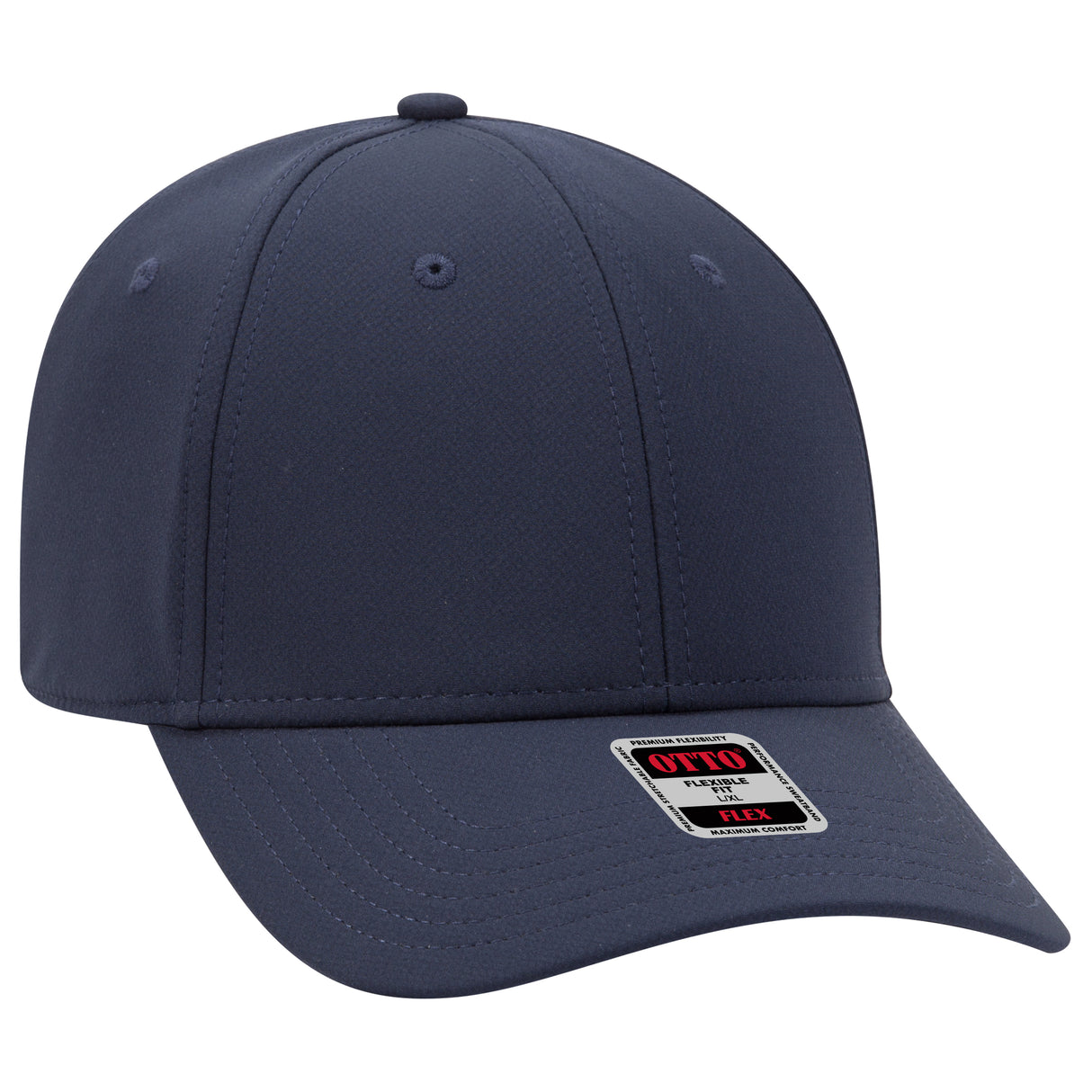 OTTO CAP® OTTO FLEX® Fitted UPF 50+ 6 Panel Low Profile Baseball Cap OTTO 11-1257