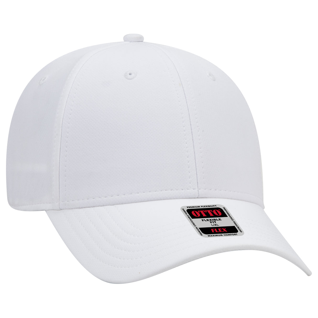 OTTO CAP® OTTO FLEX® Fitted UPF 50+ 6 Panel Low Profile Baseball Cap OTTO 11-1257