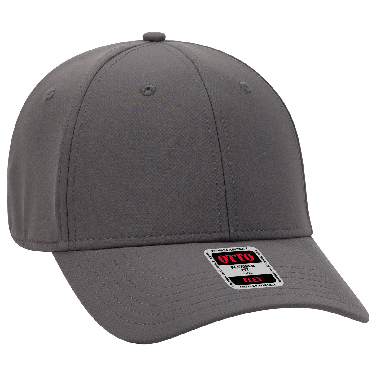 OTTO CAP® OTTO FLEX® Fitted UPF 50+ 6 Panel Low Profile Baseball Cap OTTO 11-1257