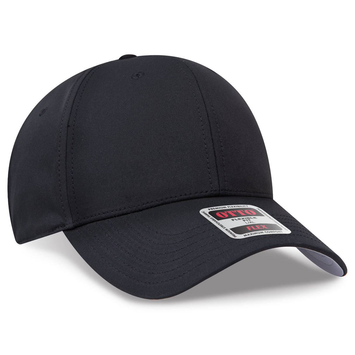 OTTO CAP® OTTO FLEX® Fitted 6 Panel Low Profile Baseball Cap OTTO 11-2