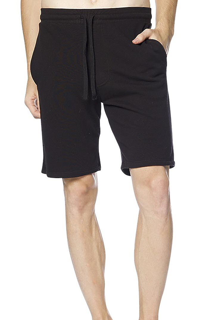 Royal Apparel 11035 Unisex Fashion Terry Short - Black