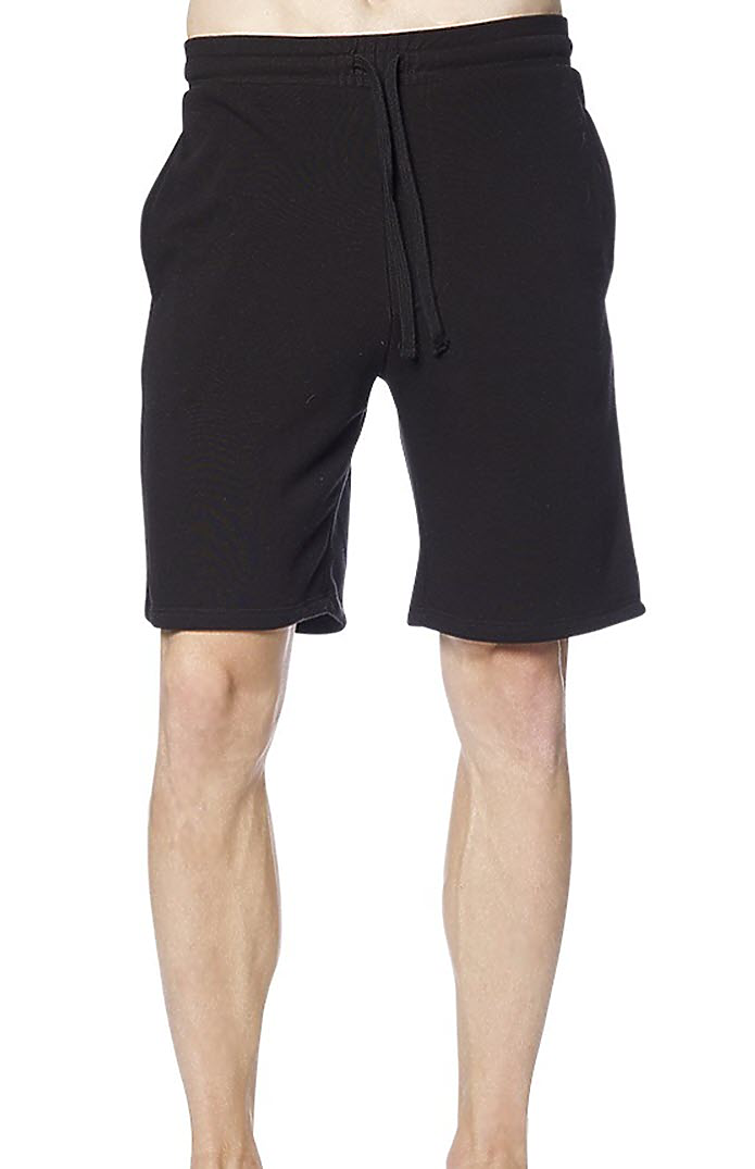 Royal Apparel 11035 Unisex Fashion Terry Short - Black