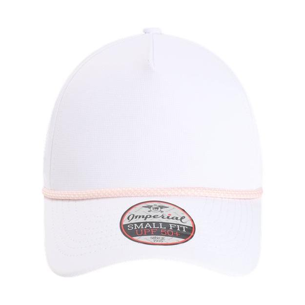 Imperial The Corral Women's Cap - Imperial L5059 Imperial White/ Peach Adjustable
