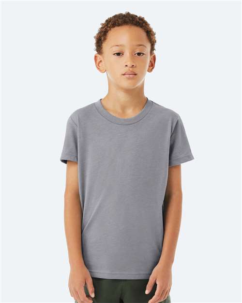 Bella + Canvas 3001YCVC Youth CVC Jersey Tee