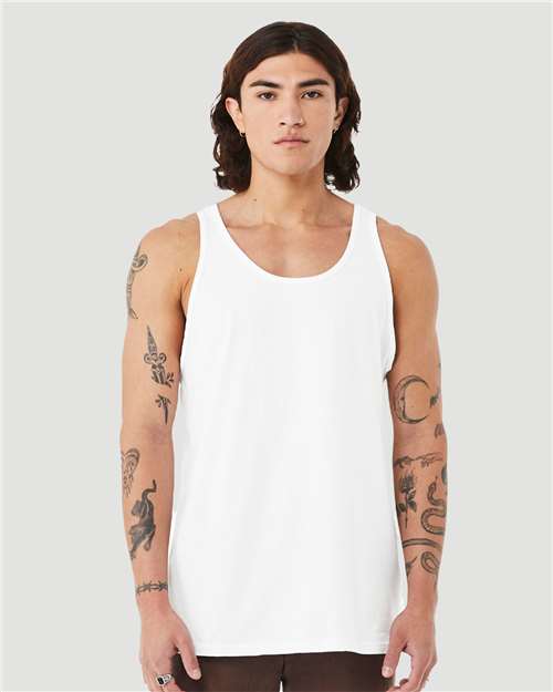 BELLA + CANVAS Unisex Heather CVC Tank - BELLA + CANVAS 3480CVC
