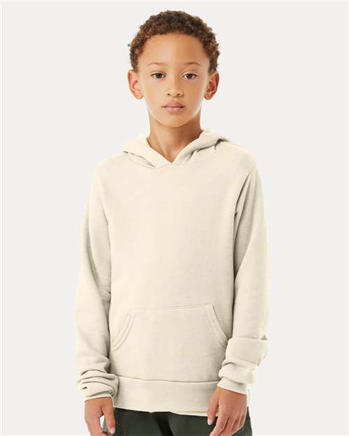 BELLA + CANVAS Youth Sponge Fleece Hoodie Sweatshirt - BELLA + CANVAS 3719Y