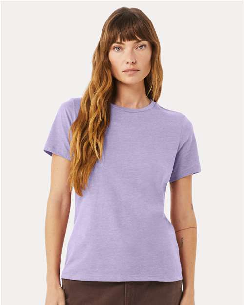 BELLA + CANVAS Women’s Relaxed Fit Heather CVC Tee - BELLA + CANVAS 6400CVC