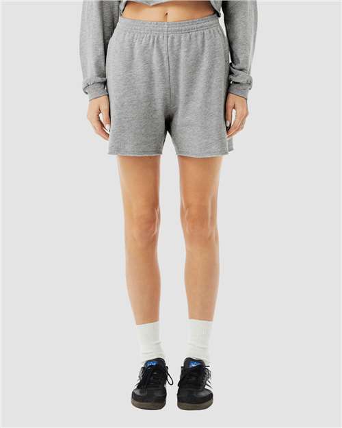 Bella + Canvas 3787 Women's Cutoff Fleece Shorts