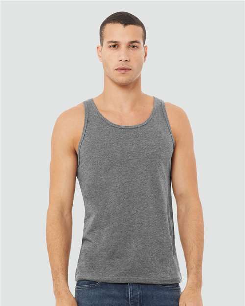 BELLA + CANVAS Unisex Heather CVC Tank - BELLA + CANVAS 3480CVC