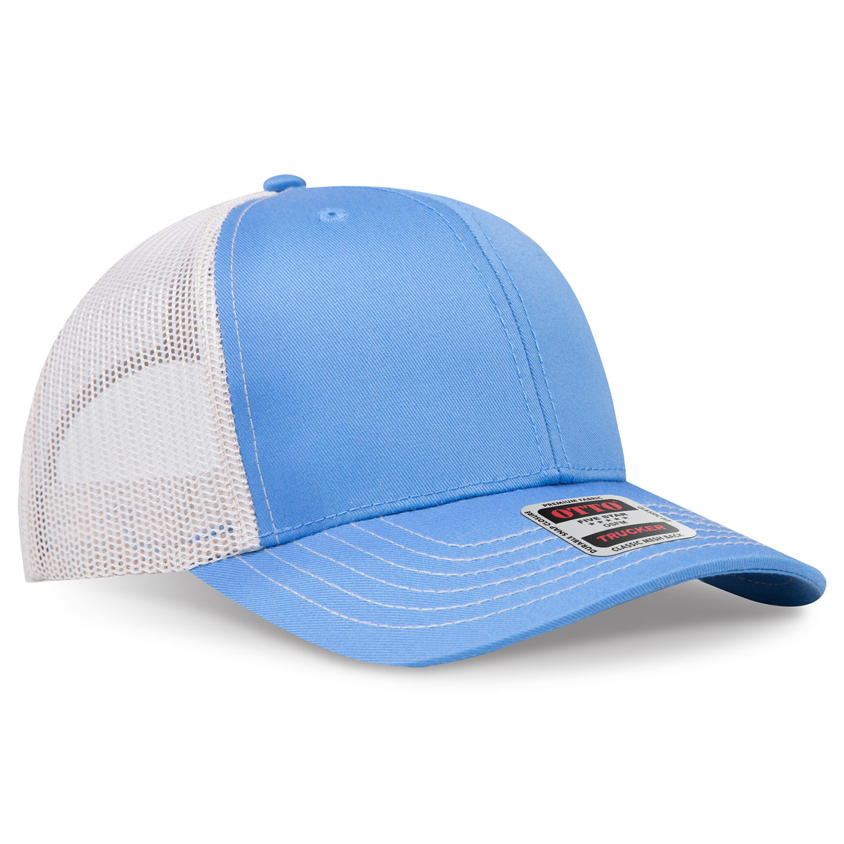 OTTO CAP® 6 Panel Mid Profile Mesh Back Trucker Hat OTTO 112-1