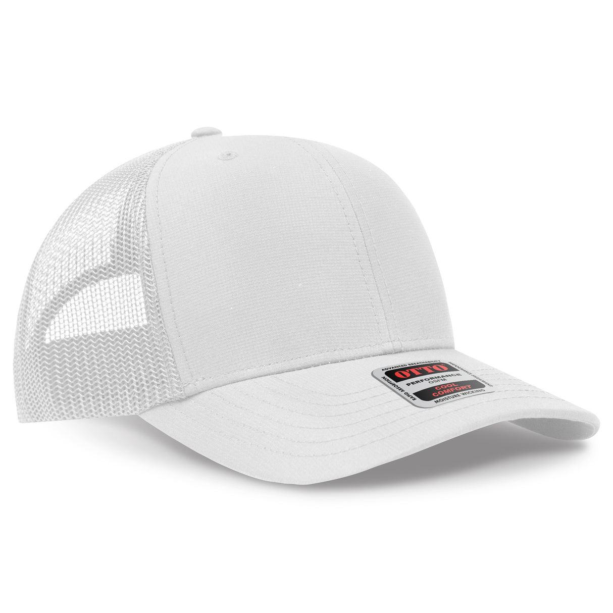 OTTO CAP® 6 Panel Mid Profile Mesh Back Trucker Hat OTTO 112-3