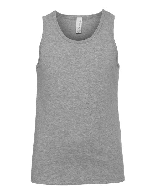 BELLA + CANVAS Youth Heather CVC Tank - BELLA + CANVAS 3480YCVC
