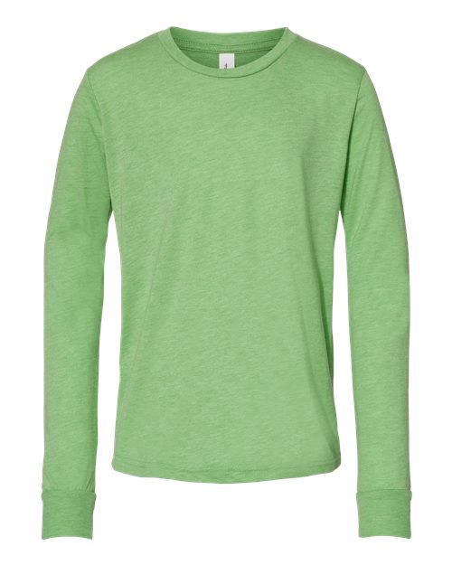 Bella + Canvas 3513Y Youth Triblend Long Sleeve Tee