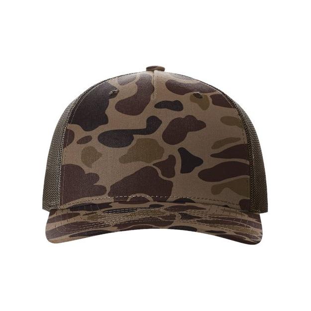 Richardson Five-Panel Printed Trucker Cap - Richardson 112PFP