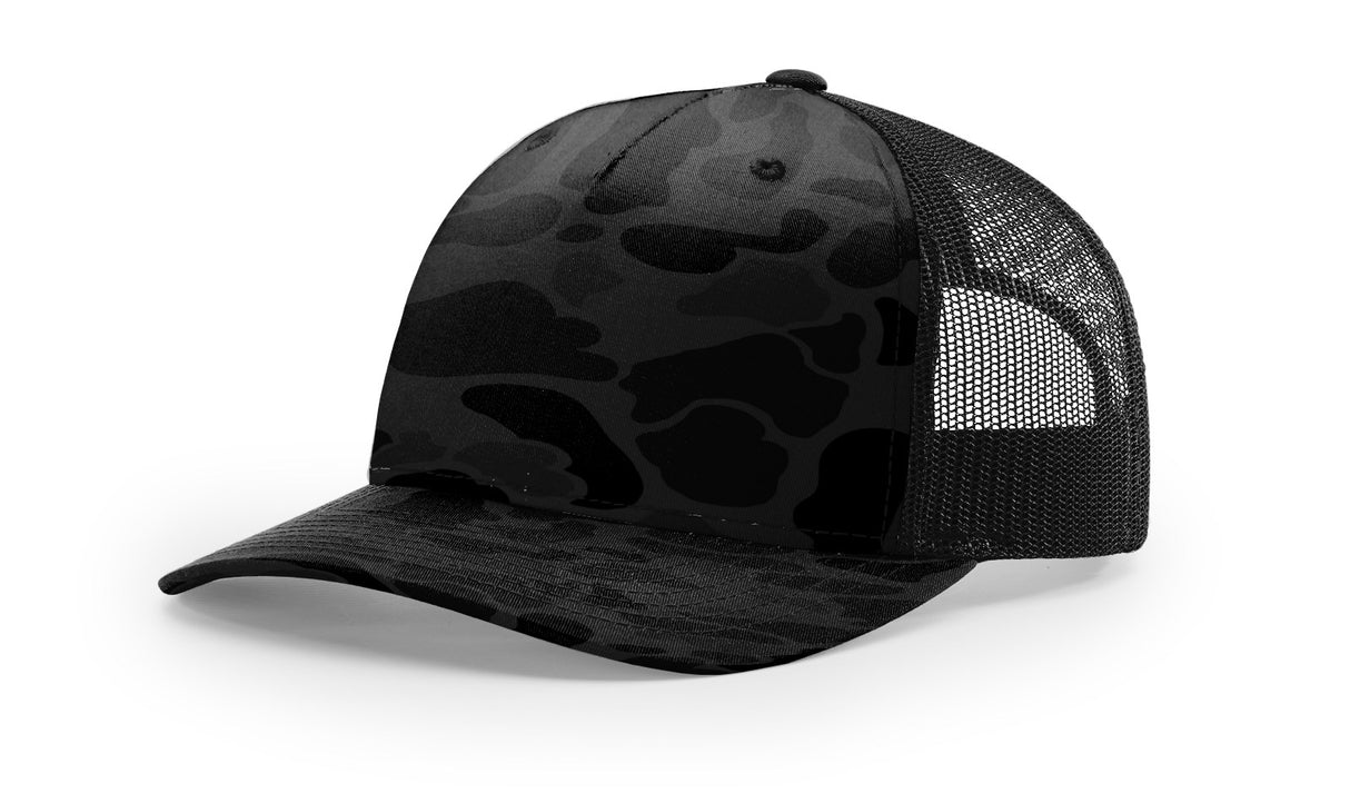 Richardson Five-Panel Printed Trucker Cap - Richardson 112PFP