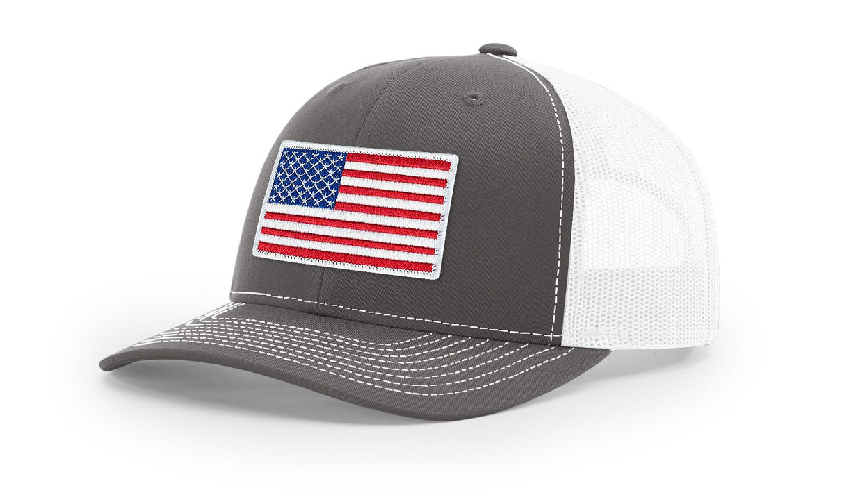Joe's USA Flag Snapback Trucker Cap