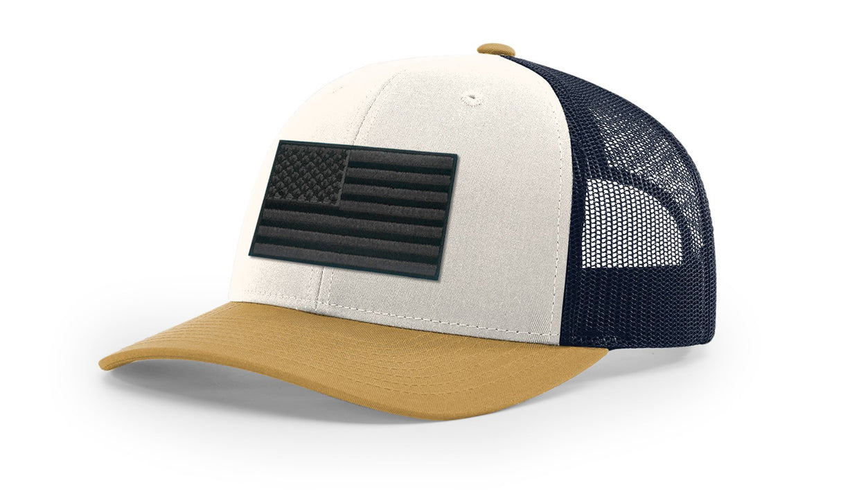 Joe's USA Flag Snapback Trucker Cap