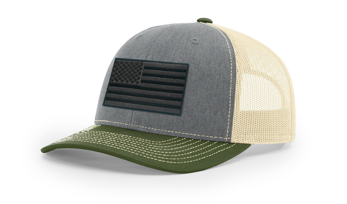 Joe's USA Flag Snapback Trucker Cap