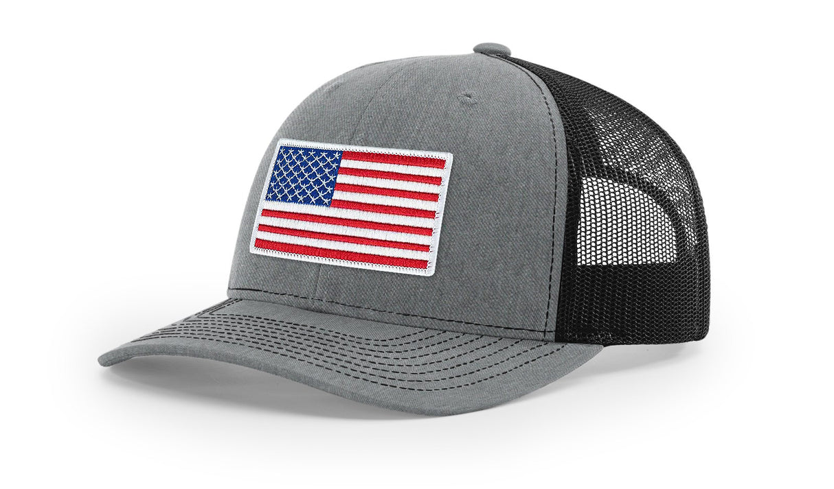 Joe's USA Flag Snapback Trucker Cap