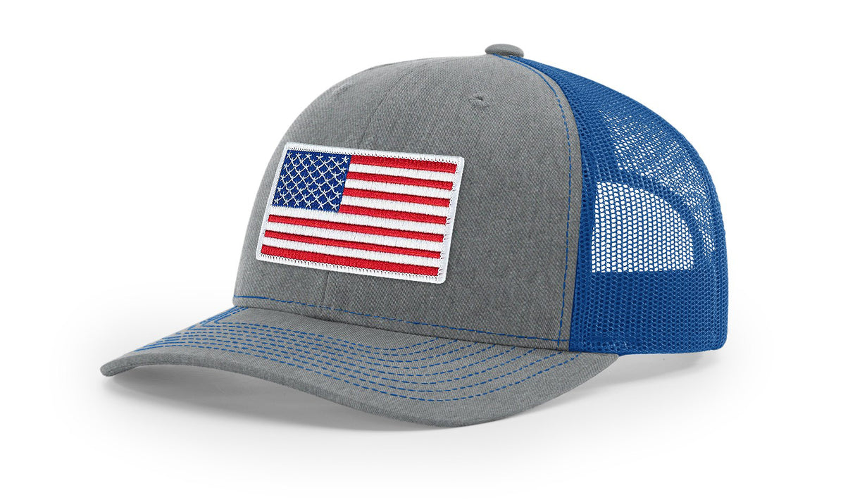 Joe's USA Flag Snapback Trucker Cap