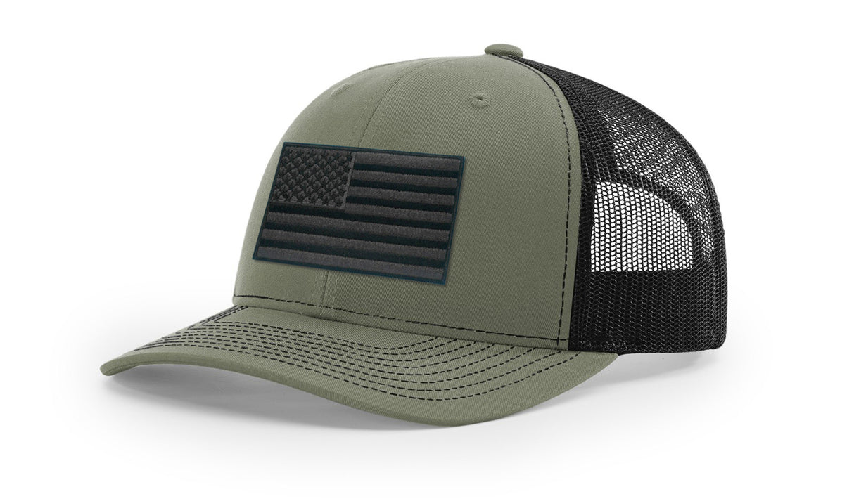 Joe's USA Flag Snapback Trucker Cap