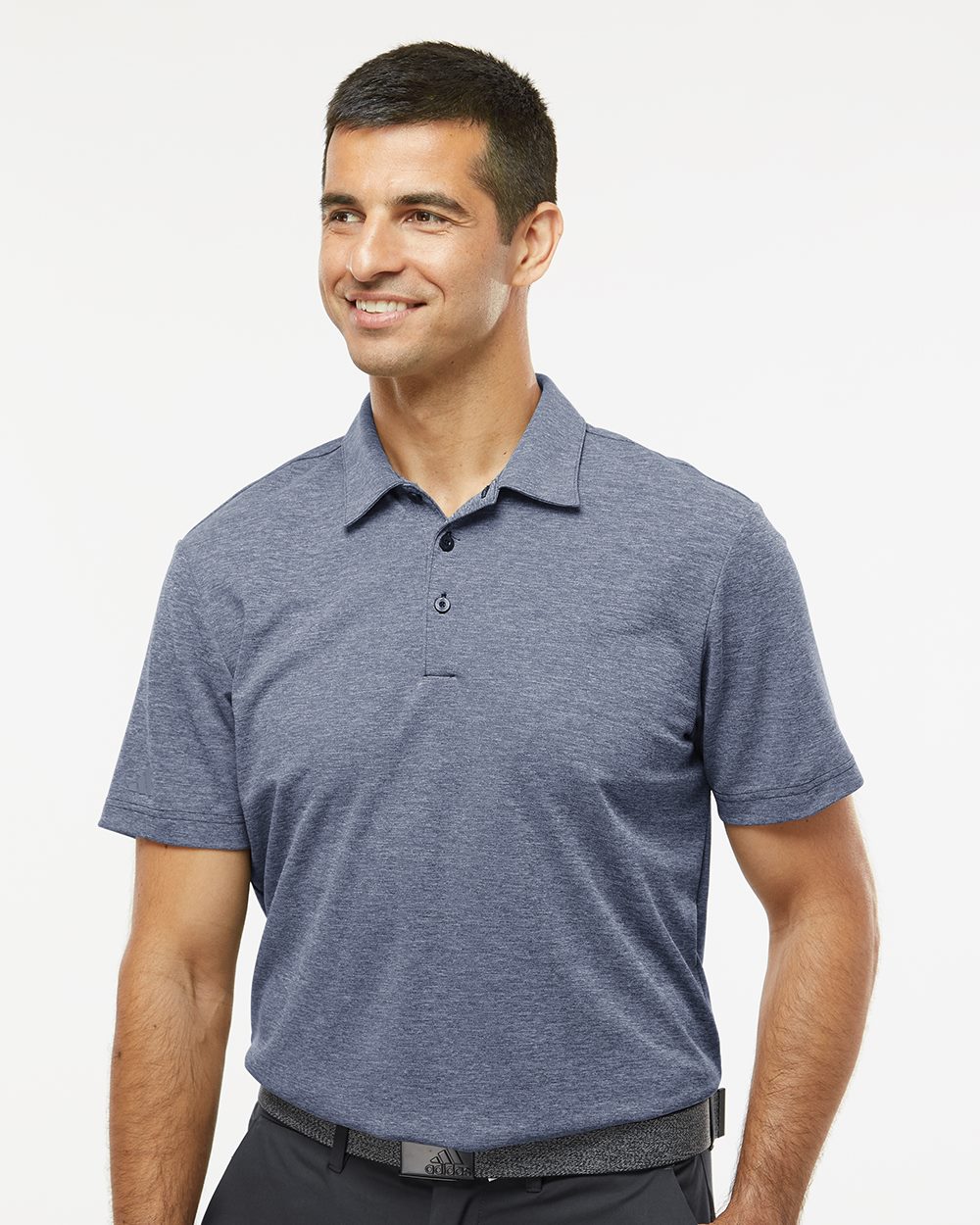 Adidas Men's Heathered Polo - Adidas A582