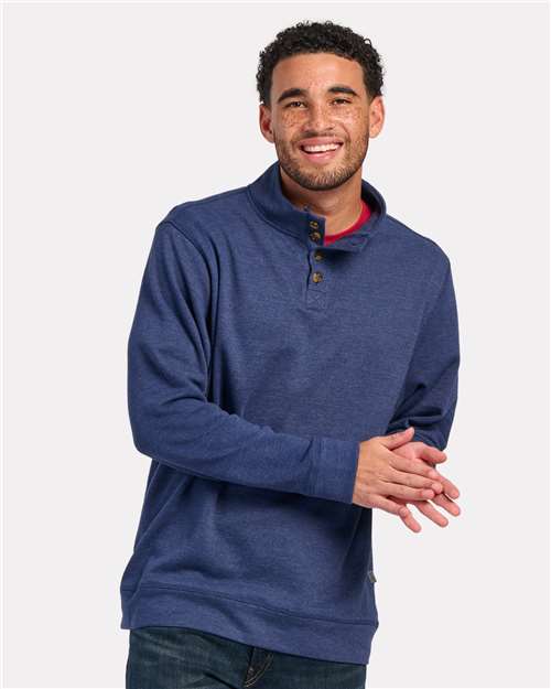Boxercraft Men's French Terry Button Pullover - Boxercraft BM5209