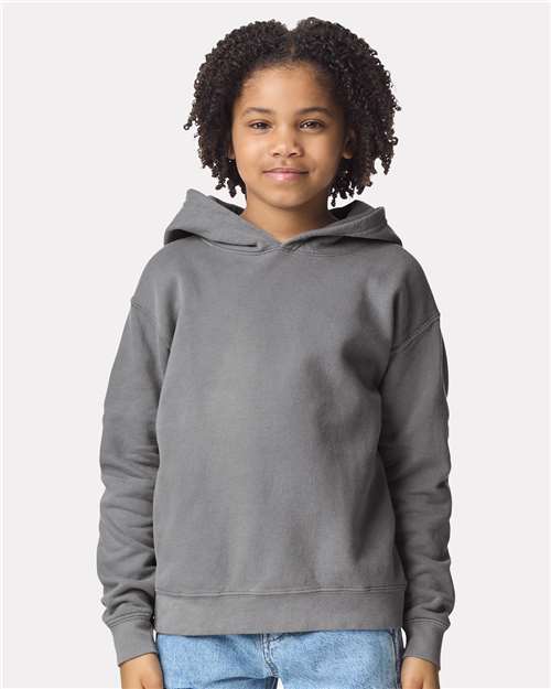 Comfort Colors 1467Y Youth Garment-Dyed Lightweight Fleece Hooded Sweatshirt