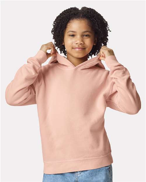 Comfort Colors 1467Y Youth Garment-Dyed Lightweight Fleece Hooded Sweatshirt
