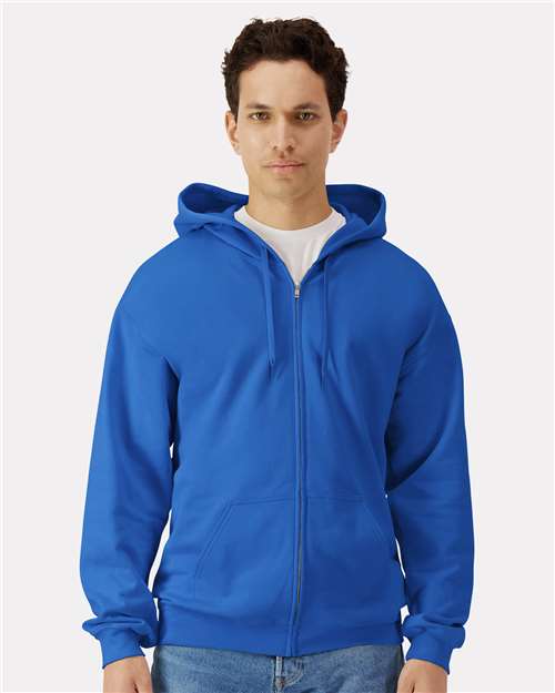 Gildan SF600 Unisex Softstyle Full-Zip Hooded Sweatshirt