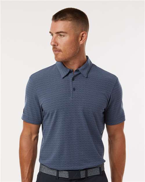 Adidas Men's Blended Printed Polo - Adidas A702