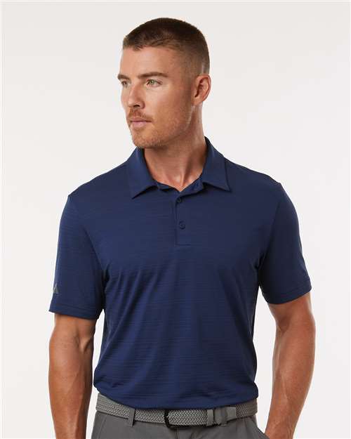 Adidas Men's Textured Stripe Polo - Adidas A704