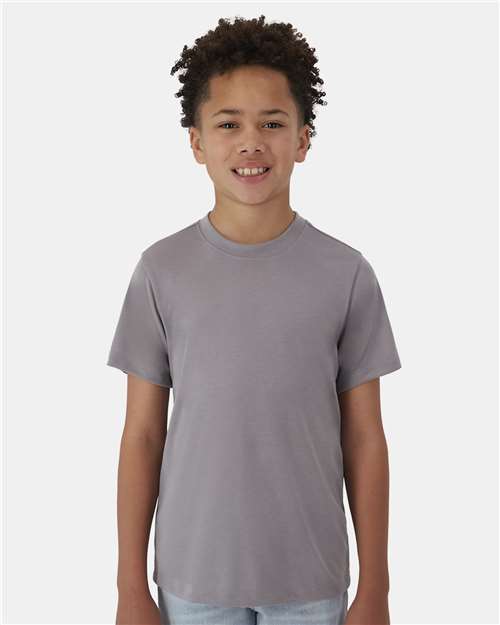 Hanes 484Y Youth Cool DRI Cotton Touch T-Shirt