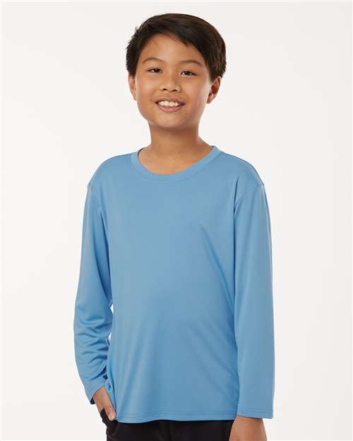 Wholesale All-Sport Performance Youth Pro-Lock Performance Long Sleeve T-Shirt