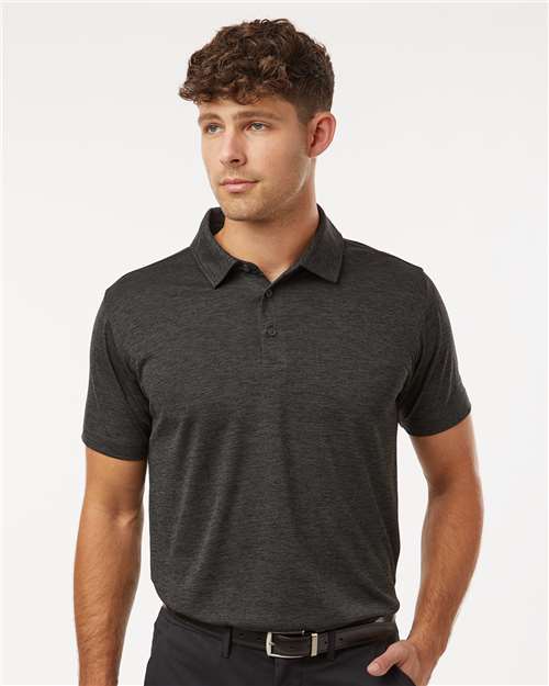 Wholesale All-Sport Performance Men's Pro-Lock Performance Mélange Polo
