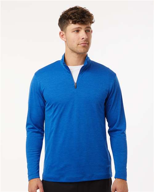Wholesale All-Sport Performance Men's Pro-Lock Performance Mélange Quarter-Zip Pullover