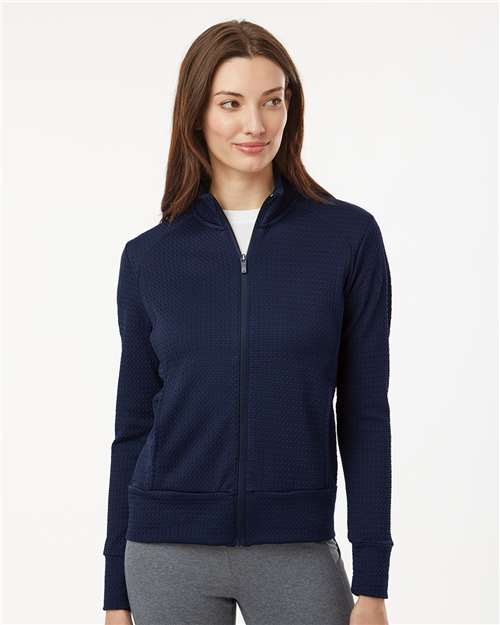 Adidas Women's Ultimate365 Textured Full-Zip Jacket - Adidas A1007